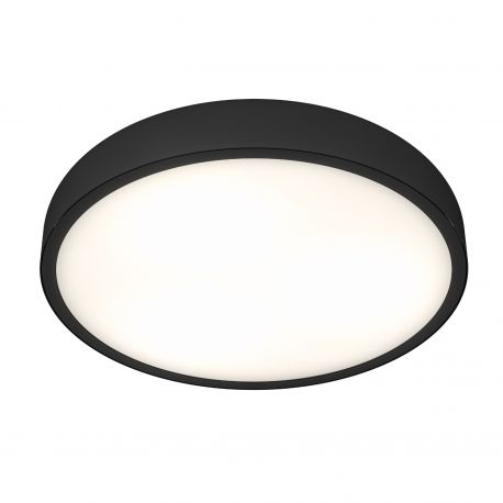 Plafoniere - Plafoniera LED CCT design circular Cedrone PL Nero 30