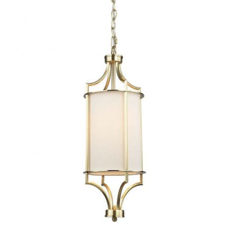 Pendule, Lustre suspendate - Pendul, Lustra suspendata diametru 20cm, Lunga Auriu Satinat