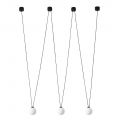 Lustra tip spider cu 3 pendule suspendate Movo III