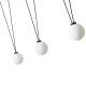 Pendule, Lustre suspendate - Lustra tip spider cu 3 pendule suspendate Movo III