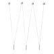 Pendule, Lustre suspendate - Lustra tip spider cu 3 pendule suspendate Viva III Alb