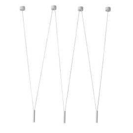 Pendule, Lustre suspendate - Lustra tip spider cu 3 pendule suspendate Viva III Alb