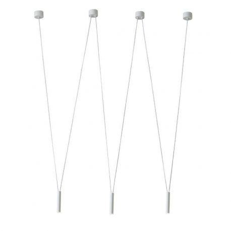 Pendule, Lustre suspendate - Lustra tip spider cu 3 pendule suspendate Viva III Alb