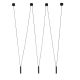 Pendule, Lustre suspendate - Lustra tip spider cu 3 pendule suspendate Viva III Negru