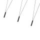 Pendule, Lustre suspendate - Lustra tip spider cu 5 pendule suspendate Viva III Negru