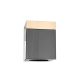 Plafoniere cu spoturi, Spoturi aplicate - Spot aplicat tavan patrat Cubo Nero Gold
