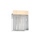 Plafoniere cu spoturi, Spoturi aplicate - Spot aplicat tavan patrat Cubo Claro Gold