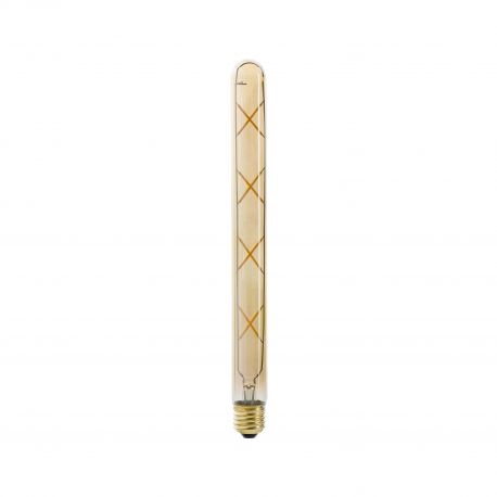 Becuri E27 - Bec LED decorativ E27 AMBER 6W 2200K