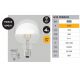 Becuri E27 - Bec LED decorativ G95 MIRROR E27 4W 2700K
