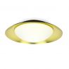 Plafoniera LED moderna SIDE 15W negru/auriu