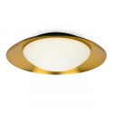 Plafoniera LED moderna SIDE 15W negru/cupru