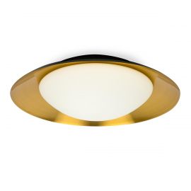 Plafoniere - Plafoniera LED moderna SIDE 15W negru/cupru