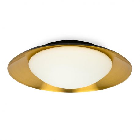 Plafoniere - Plafoniera LED moderna SIDE 15W negru/cupru
