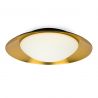 Plafoniera LED moderna SIDE 15W negru/cupru