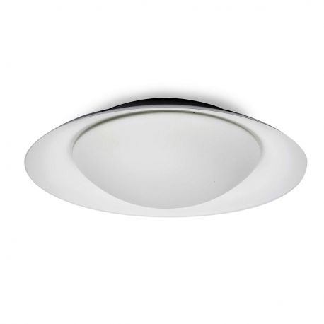 Plafoniere - Plafoniera LED moderna SIDE 390 15W alba