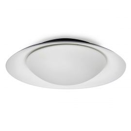Plafoniere - Plafoniera LED moderna SIDE 450 17W alba