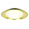 Plafoniera LED moderna SIDE 450 17W negru/auriu