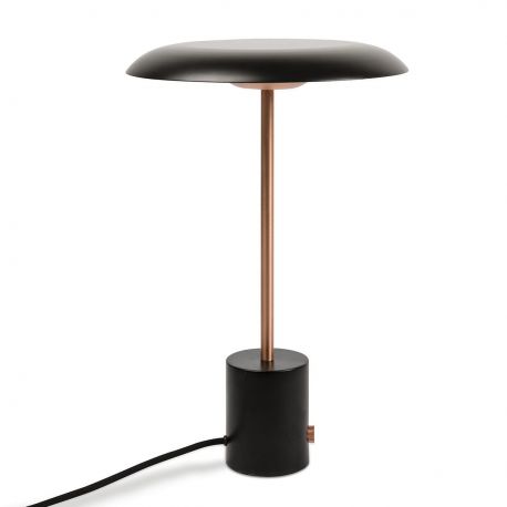 Veioze - Veioza LED design deosebit HOSHI negru/cupru