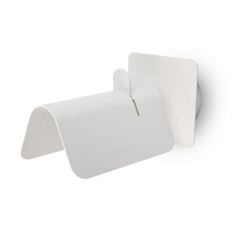 Aplice, corpuri de iluminat pentru pereti - Aplica design modern SMILE alba