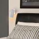 Aplice, corpuri de iluminat pentru pereti - Aplica design modern SMILE alba