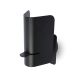 Aplice, corpuri de iluminat pentru pereti - Aplica design modern SMILE neagra