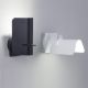 Aplice, corpuri de iluminat pentru pereti - Aplica design modern SMILE neagra