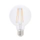 Becuri E27 - Bec LED decorativ Globe FILAMENT E27 4W 2700K