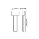 Lampadare - Lampadar design modern VESPER maro