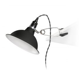 Lampa clips Industrial Style PEPPER negru