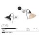 Aplice, corpuri de iluminat pentru pereti - Lampa clips Industrial Style PEPPER negru