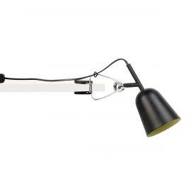 Aplice, corpuri de iluminat pentru pereti - Lampa cu clips STUDIO negru