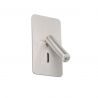 Lampa cu reader LED incastrabila SUAU nickel