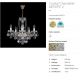 Lustre Cristal Bohemia - Candelabru 5 brate Cristal Bohemia Exclusive AEROPE V.