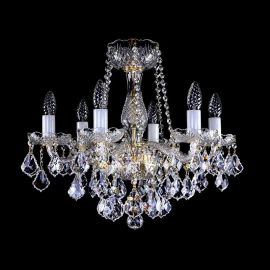 Lustre Cristal Bohemia - Candelabru 6 brate Cristal Bohemia Exclusive AEROPE VI.