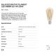 Becuri E27 - Bec LED E27 DECORATIV FILAMENT AMBER 4W 2200K