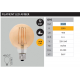 Becuri E27 - Bec LED E27 Globe FILAMENT AMBER 4W 2200K