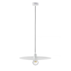 Pendule, Lustre suspendate - Pendul design modern minimalist PLAT alb
