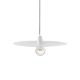 Pendule, Lustre suspendate - Pendul design modern minimalist PLAT alb