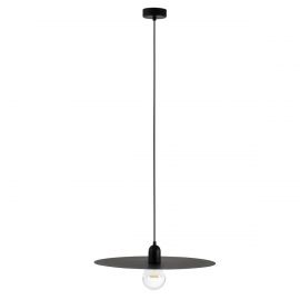 Pendule, Lustre suspendate - Pendul design modern minimalist PLAT negru