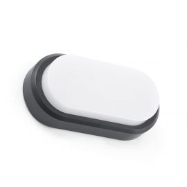 Aplice - Aplica de perete LED terasa exterior FRED gri