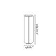 Stalpi - Stalp LED / Lampa de exterior BU-OH II