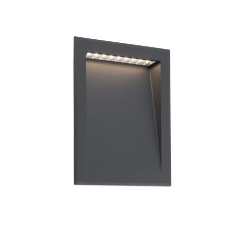 Spoturi - Spot LED incastrabil de exterior IP65 iluminat ambiental SOUN gri