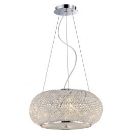 Pendule, Lustre suspendate - Lustra PASHA SP6 CROMO