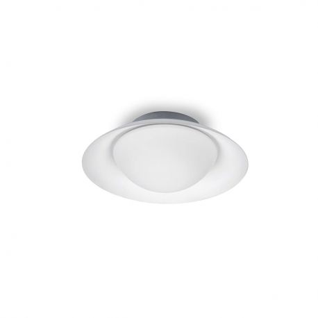 Plafoniere - Plafoniera LED moderna SIDE G9 alba