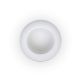 Plafoniere - Plafoniera LED moderna SIDE G9 alba