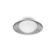 Plafoniere - Plafoniera LED moderna SIDE G9 nickel / alb
