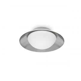 Plafoniere - Plafoniera LED moderna SIDE G9 nickel / alb