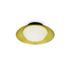 Plafoniere - Plafoniera LED moderna SIDE G9 negru / auriu