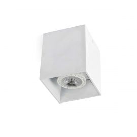 Plafoniere cu spoturi, Spoturi aplicate - Plafoniera design modern TECTO-1 alba