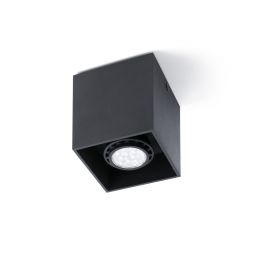 Plafoniere cu spoturi, Spoturi aplicate - Plafoniera design modern TECTO-1 negru